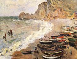 Etretat, Claude Monet